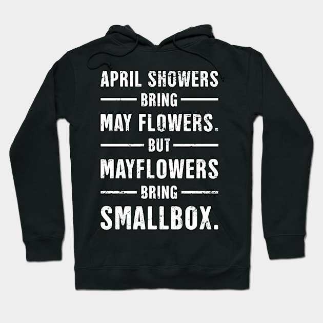 Mayflower | Funny American History Teacher Hoodie by Wizardmode